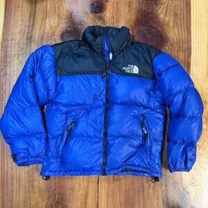 Vintage 90s The North Face Men's Jacket L Nuptse700 Down Coat Zip II28
